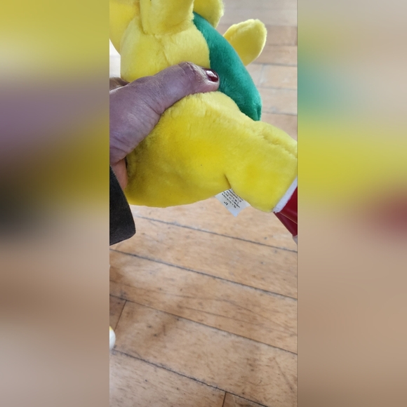 BJ from barney yellow dinosaur plush - Picture 6 of 10